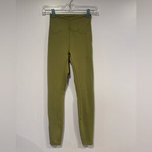 Olive green lululemon instill leggings